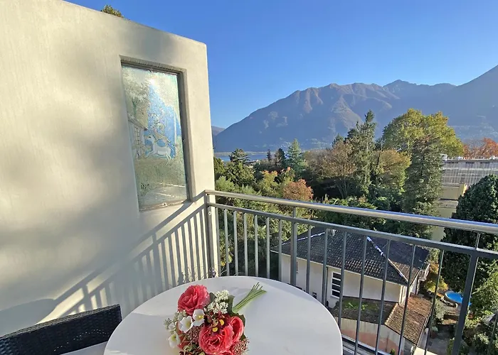 아파트 Casa Fontile, 1,5 Zimmerwohnung By Holap Sa Minusio